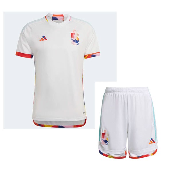 Camiseta Bélgica 2ª Kit Niño 2022 2023